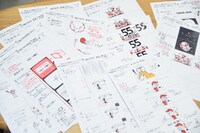 ニイルセンが描いた絵コンテ。