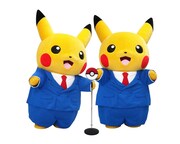 “漫才ごっこピカチュウ”のイメージ。