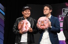 ブサイク部門上位の130Rほんこん（左）とアインシュタイン稲田（右）。