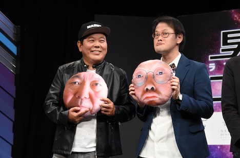 ブサイク部門上位の130Rほんこん(左)とアインシュタイン稲田(右)。