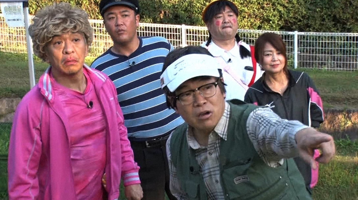 パークゴルフ対決の様子。(c)ABCテレビ