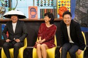 左から星田英利、東尾理子、品川庄司・品川。(c)読売テレビ