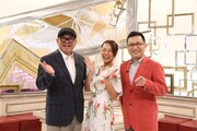 （左から）兵動大樹、三船美佳、桂吉弥。(c)関西テレビ
