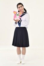 イモトアヤコとリズモ。