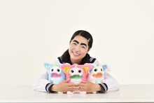 イモトアヤコとリズモ。