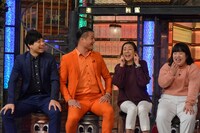 左からティモンディ、RIKACO、ゆりやんレトリィバァ。(c)読売テレビ