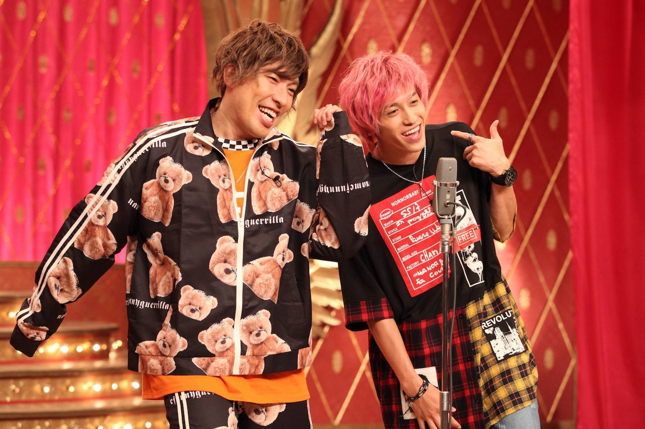 「ネタパレ」に出演する、EXIT。(c)フジテレビ