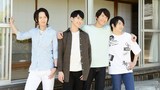映画「縁側ラヴァーズ」より。左から秋葉友佑、三山凌輝、松田岳、笹翼。