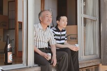 左から温水洋一、樋谷怜穏。