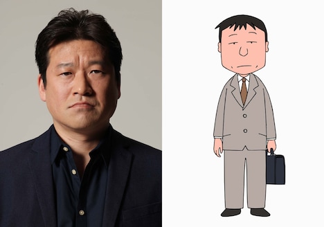 佐藤二朗と、佐藤が演じる“知らないおじさん。