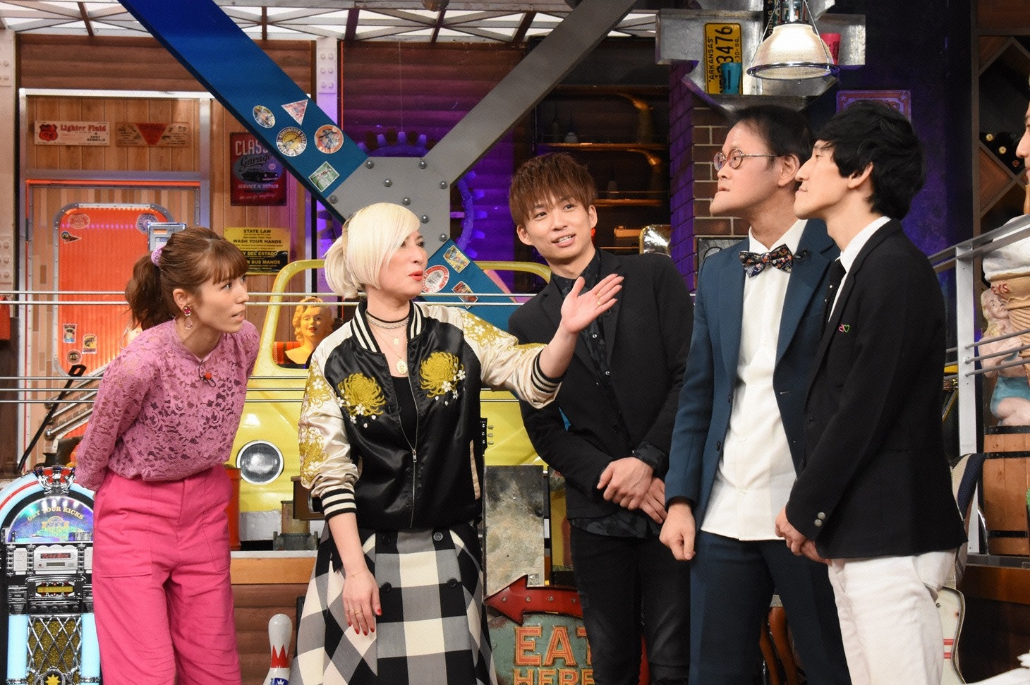 「ウチのガヤがすみません！」のワンシーン。(c)日本テレビ
