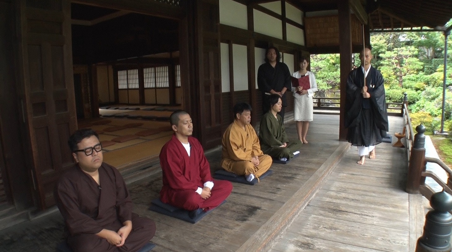 「秋の京都 de いとおかし（仮）」のワンシーン。(c)読売テレビ