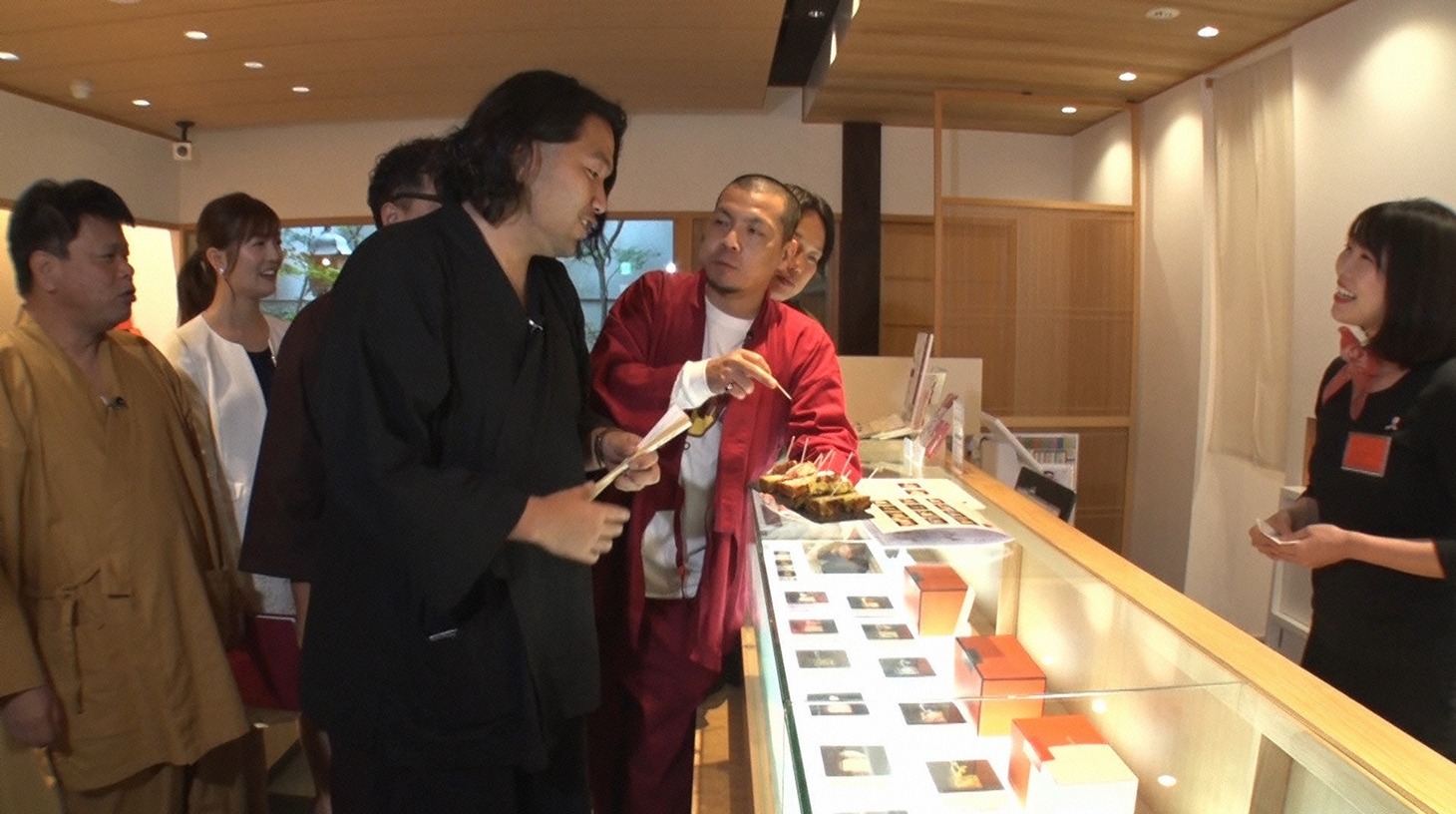 「秋の京都 de いとおかし（仮）」のワンシーン。(c)読売テレビ