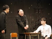 イヌコネクションとキサラギによるコントのワンシーン。(c)BSフジ