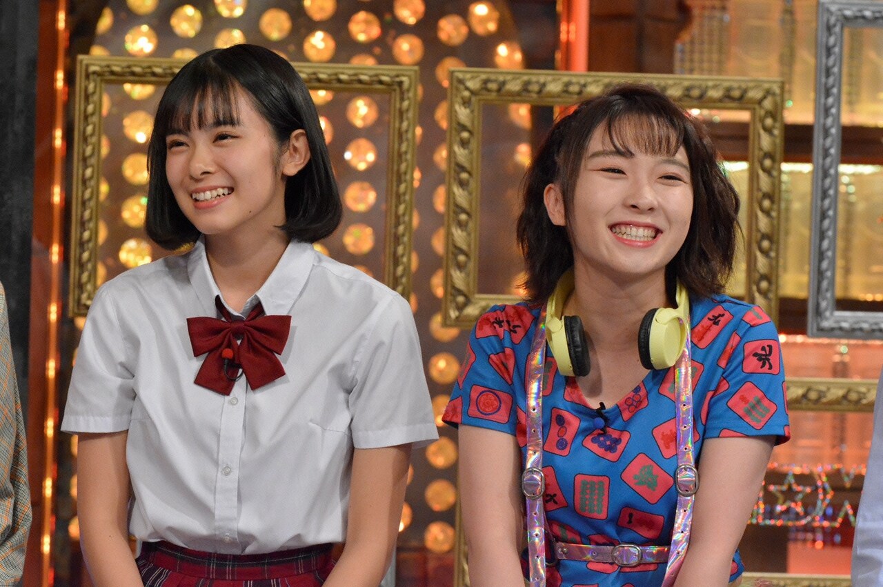 左から山崎夢羽、高瀬くるみ。(c)読売テレビ