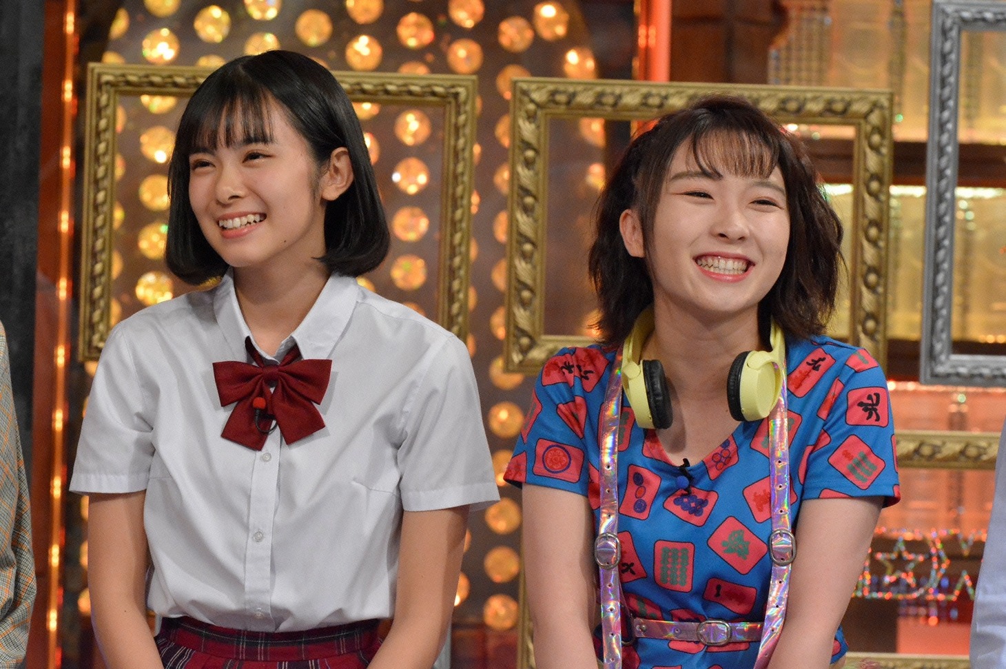 左から山崎夢羽、高瀬くるみ。(c)読売テレビ