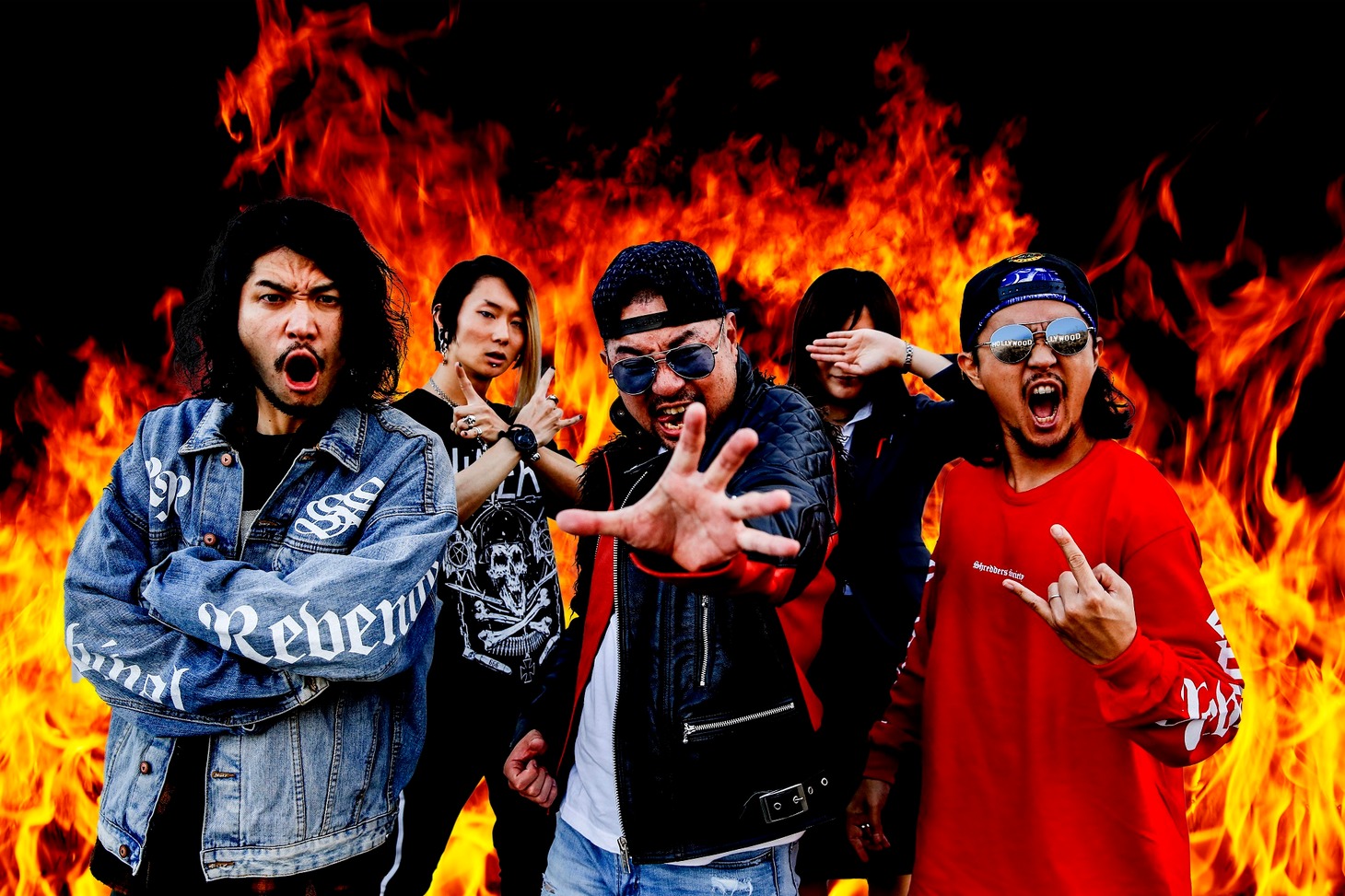 レイザーラモンRG with あるあるメタルオールスターズ