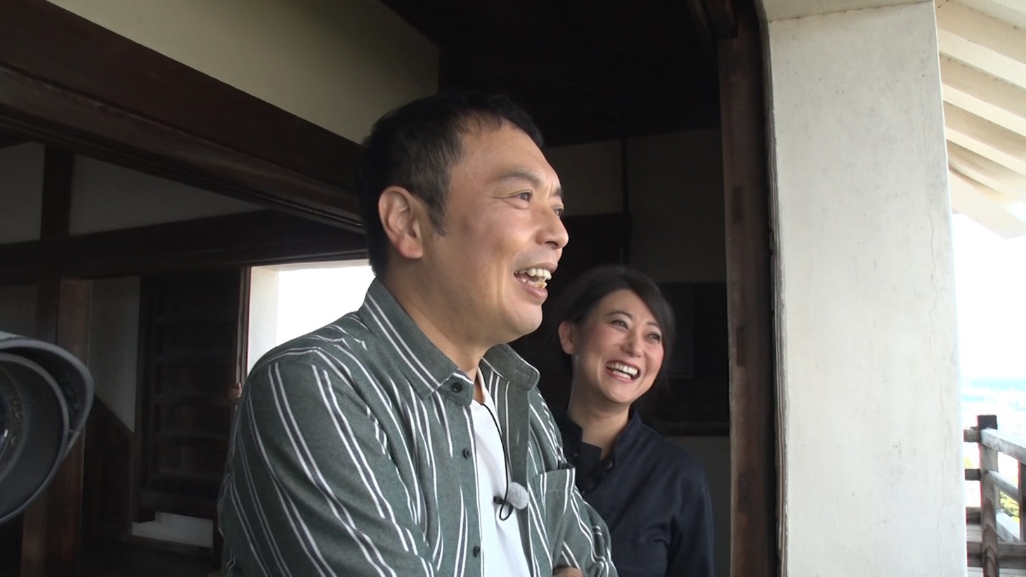 左から中川家・礼二、友近。(c)日本テレビ