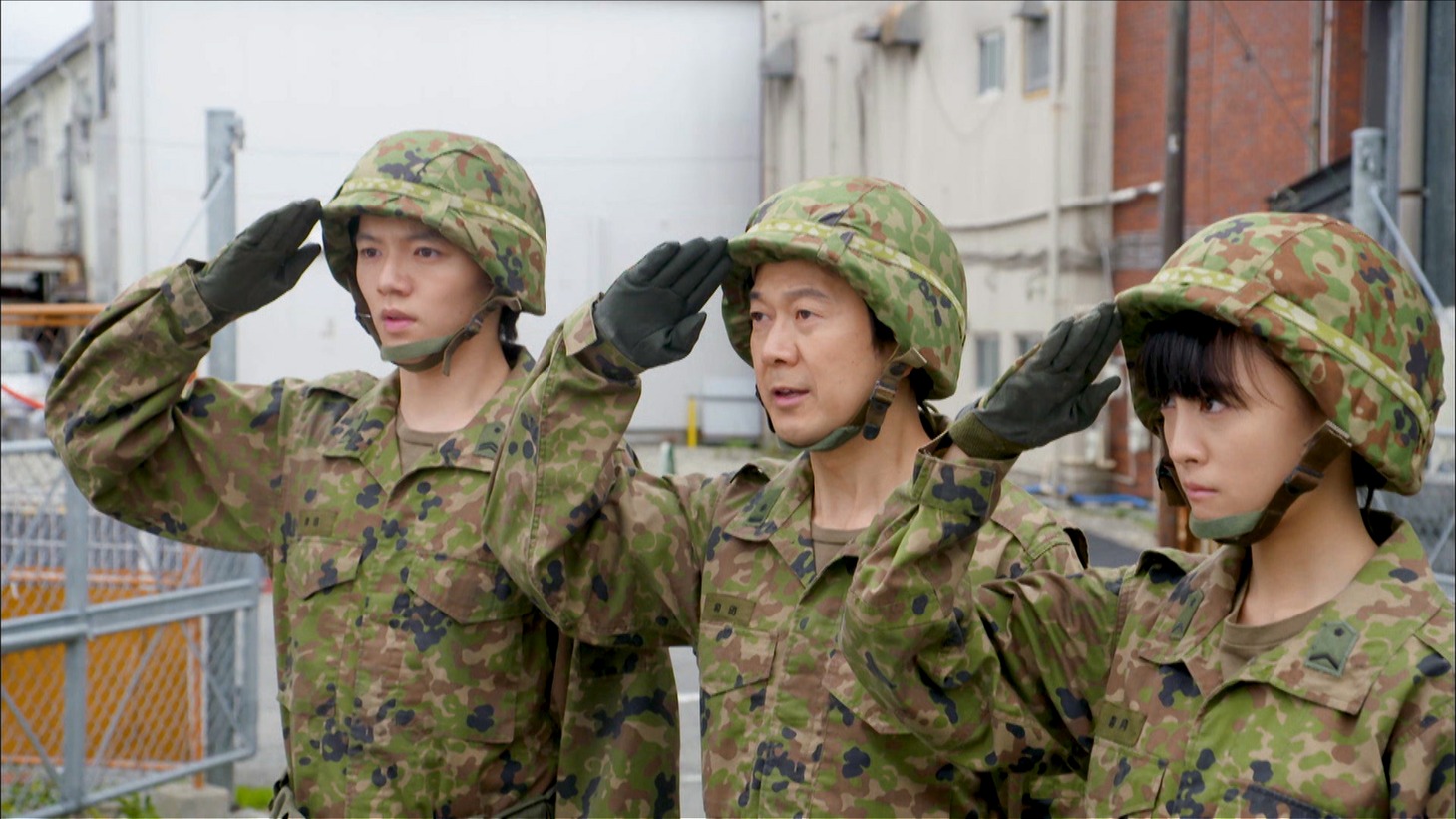 「THE突破ファイル 自衛隊＆突破交番 絶体絶命2時間SP」のワンシーン。(c)日本テレビ