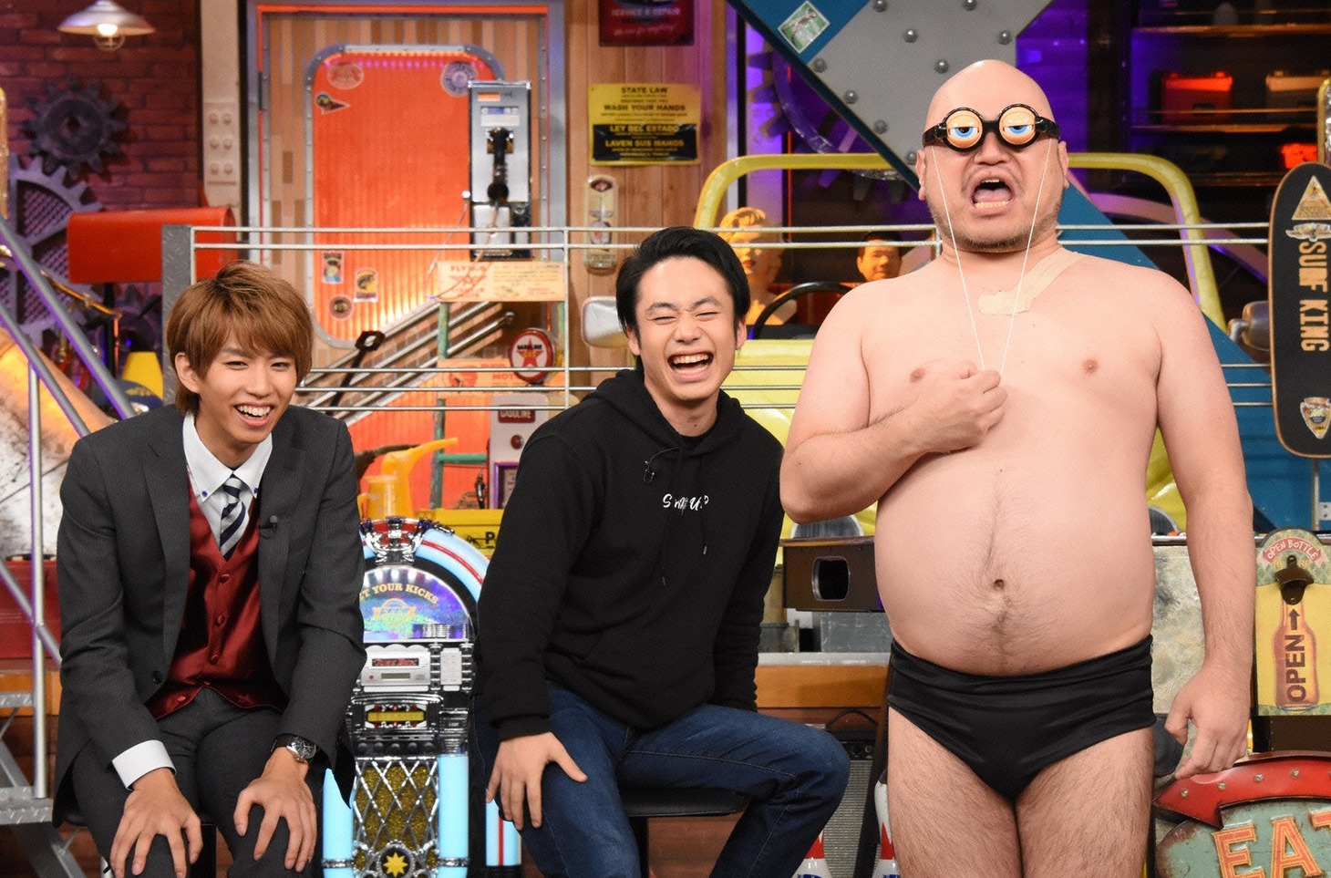 「ウチのガヤがすみません！」のワンシーン。(c)日本テレビ