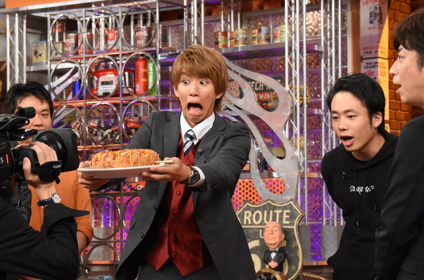 「ウチのガヤがすみません！」のワンシーン。(c)日本テレビ