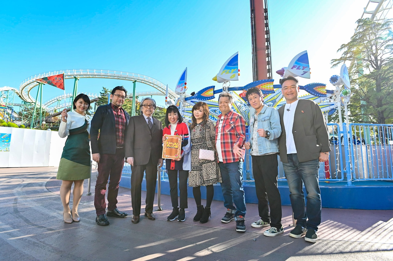 「ビーバップ！ハイヒール」の「秋だ！京都だ！鉄道だ！京阪ミステリーツアーSP」の出演者たち。(c)ABCテレビ