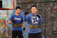 （左から）長谷川穂積、和牛・水田。(c)フジテレビ