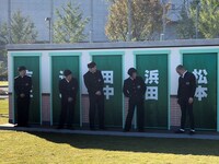 「絶対に笑ってはいけない青春ハイスクール24時！」ロケの様子。