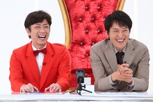 （左から）フットボールアワー後藤、千原ジュニア。(c)関西テレビ
