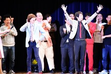 優勝が発表された直後の真空ジェシカ。