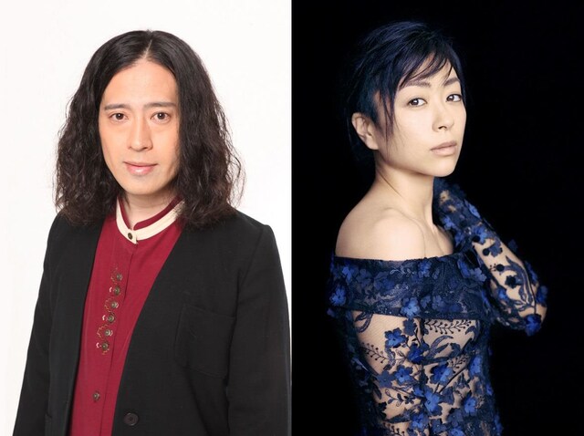 左からピース又吉、宇多田ヒカル。（画像提供：文藝春秋）