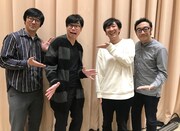 ゲストの平成ノブシコブシ吉村（左から2人目）と東京03。