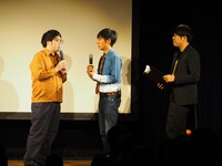 （左から）ガクヅケ木田、トンツカタン森本、鳥山大介。(c)テレビ朝日