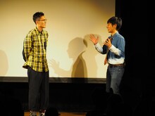 ハナコ菊田（左）とトンツカタン森本。(c)テレビ朝日