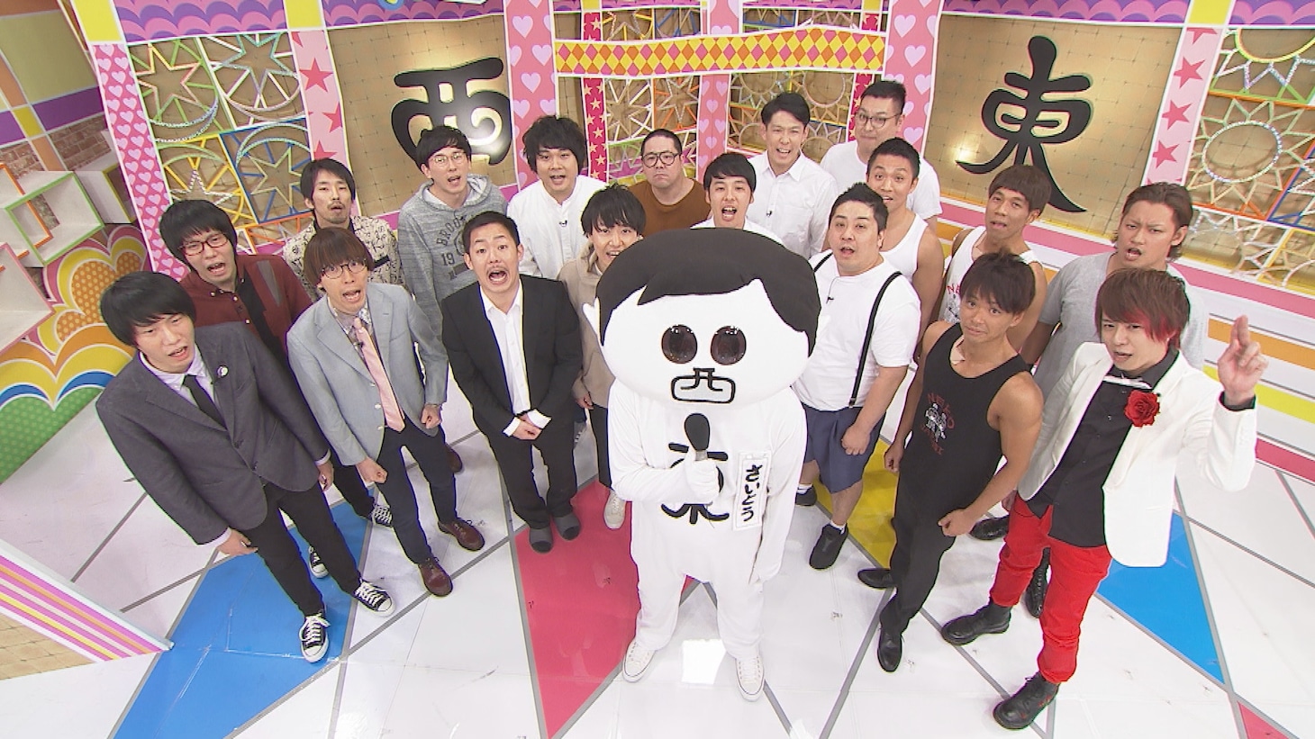 「前略、西東さん」の出演者たち。