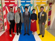 左から加藤慎平氏、後閑信一氏、千原ジュニア、米田弥央、鈴木誠氏。