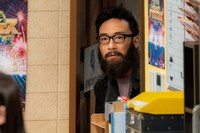 ＠川島プロダクションに戻ってきた角田。