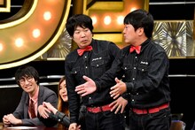 全力じじぃと納言（左）。(c)TBS