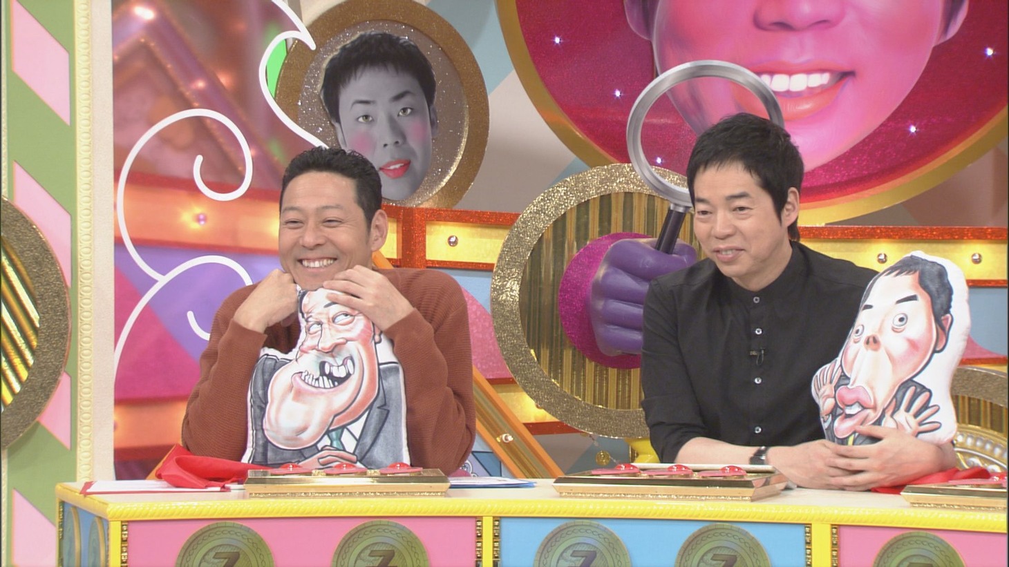 （左から）東野幸治、今田耕司。(c)CBC
