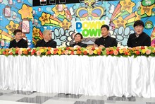 左から月亭方正、ダウンタウン、ココリコ。