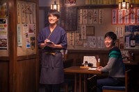 CM撮影中のジャルジャル。