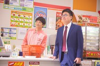 CM撮影中の銀シャリ。