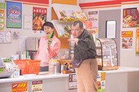 CM撮影中の野性爆弾。