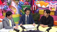 左から霜降り明星、キングコング西野。(c)日本テレビ