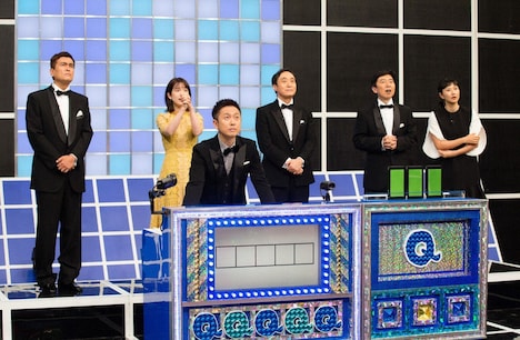 ロザン宇治原率いる「報道キャスター軍団」。(c)テレビ朝日