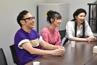 反省会の様子。