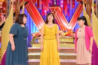 最終決戦でネタを披露する3時のヒロイン。(c)日本テレビ