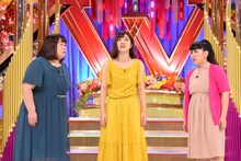 最終決戦でネタを披露する3時のヒロイン。(c)日本テレビ