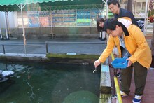 「冒険発掘バラエティ 霜降り明星のあてみなげ」より。(c)静岡朝日テレビ