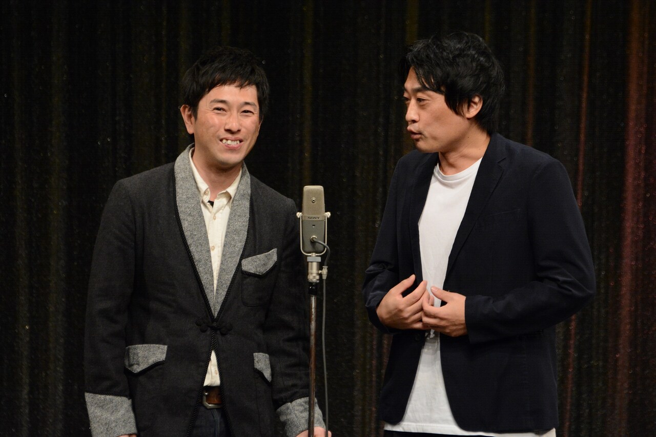 ネタコーナーに登場したフルーツポンチ。